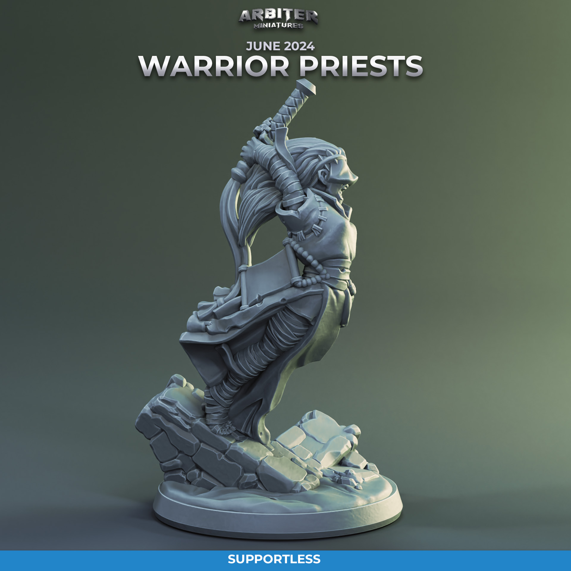 Supportless Warrior Priest Female 02